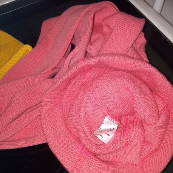 Pink Hanna Andersson 140 CM Tights EUC - Picture 1 of 2